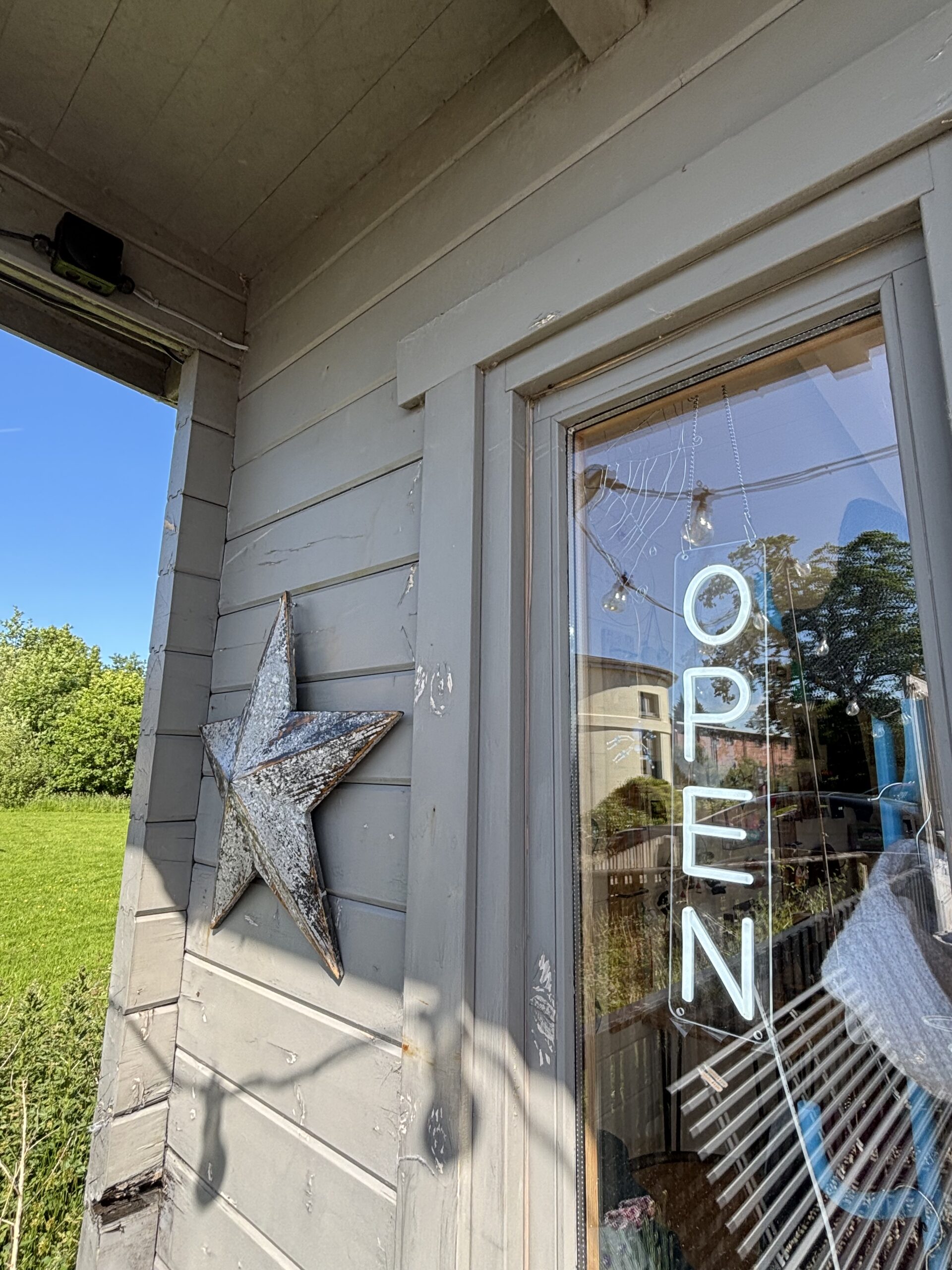 Open sign
